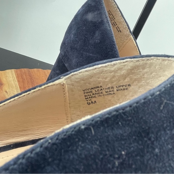 Charles David Womens Vivianna blue platform Mary Jane heels Pumps Size 9 - Picture 5 of 8